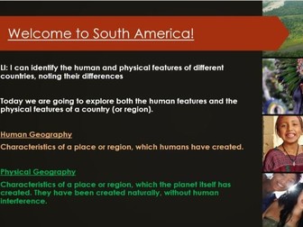 Countries in South America - Lesson 1