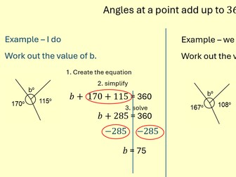 Angles Lines and Triangles Lesson