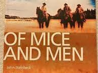 Of Mice and Men – English Literature Teaching Pack (Chapter-by-Chapter Questions & Activities)