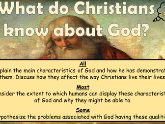 AQA A Christianity: Beliefs and Teachings lessons 1-4