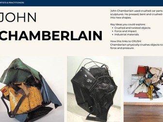 IGCSE Art & Design ESA 2026: CRUSH Artists