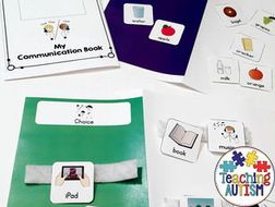 Communication Book with Symbols | Teaching Resources