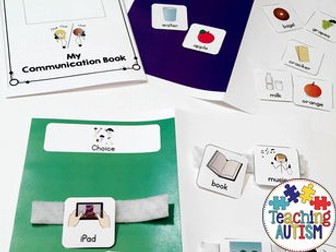 Communication Book with Symbols