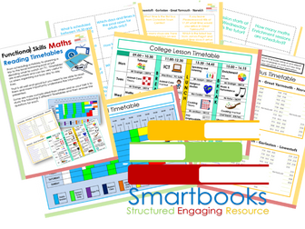 Functional Skills - Maths - Reading Timetables