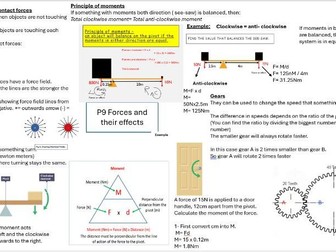 P9 edexcel Physics revision booklet