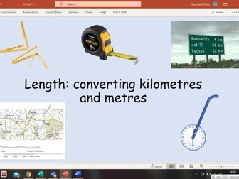 Converting m and km