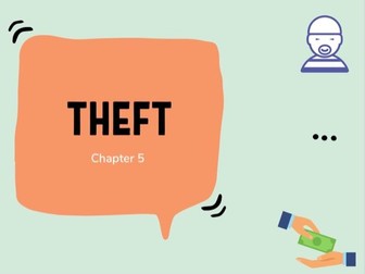 A Level Law - Theft Presentation and Mindmap