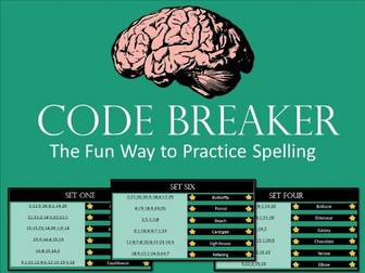 Spelling Game - Code Breaker