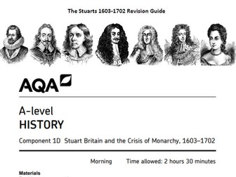 AQA 1D Stuart Britain Complete Revision Guide