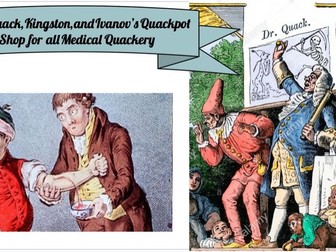 Renaissance Medicine: Lesson 5: What treatments were available for people in the Enlightenment