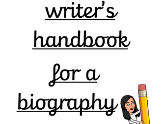 Biography and Information Text Skills Handbook
