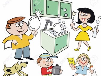 French - household chores - add me to your lesson plans to save time