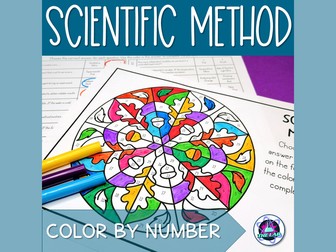 Scientific Method Colour by Number
