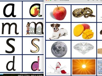 Phonics Initial Sounds Bingo Game