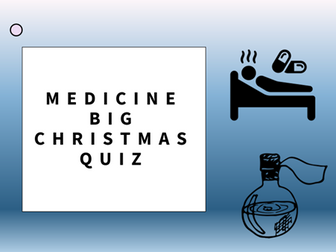 Medicine Through Time Christmas Quiz