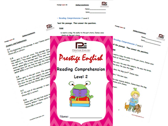 Reading Comprehension Book - Level 2