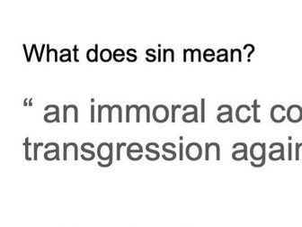 Evil and Suffering: Original Sin