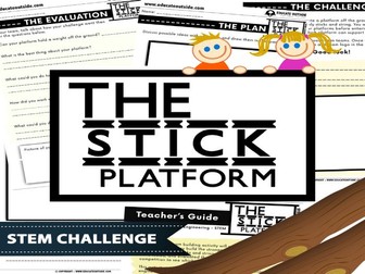 The Stick Platform Challenge - Outdoor STEM - Team Builder