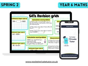 Y6 SATs Maths REVISION GRIDs