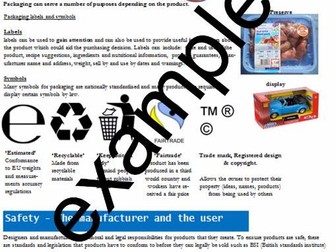 AQA GCSE Product Design Revision newsletters