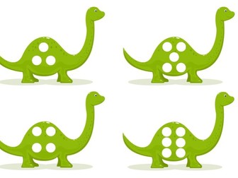 Dinosaur subitising