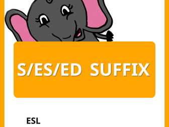 Phonics: S/ES/ED Suffixes BUNDLE