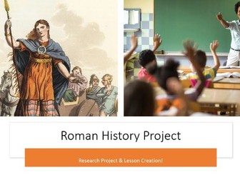 Roman History Project: Make a Lesson