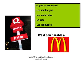 French shop comparisons