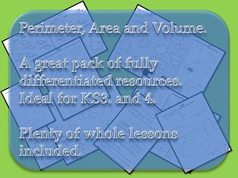 Perimeter, area and volume