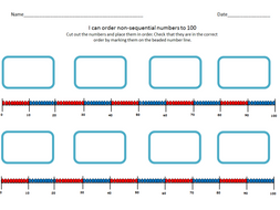 Ordering Numbers to 100 | Teaching Resources