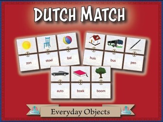 Dutch Match - Everyday Objects