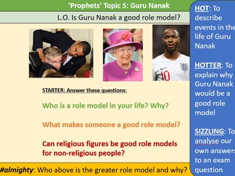 Sikhism (whole topic 13 lessons) for Year 7-8