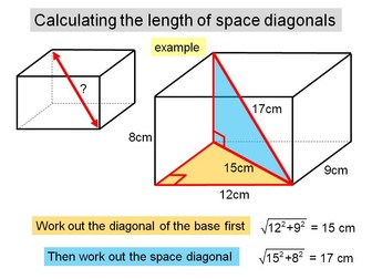 Pythagoras 3D problems