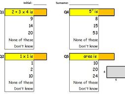 Maths Quizzes | Teaching Resources