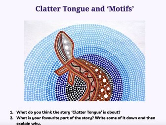 “Clatter Tongue” and Motif Worksheet