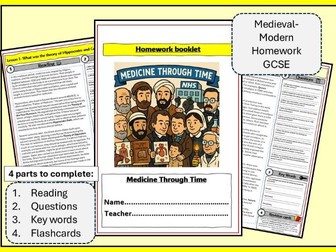 Medicine Through Time Reading Booklet
