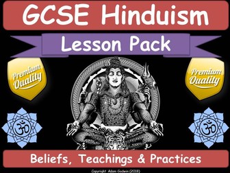 OCR GCSE Hinduism - Starter Pack (5 Full Lessons, Learning Mats, OCR PLC, Debate Generator & Revision Session!)