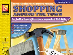 Shopping Around the Town: Math Word Problems