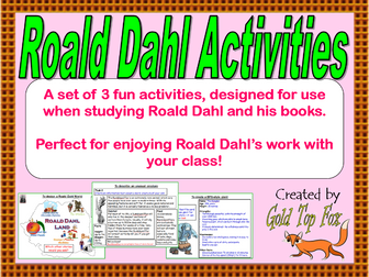 Roald Dahl Activities