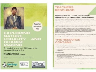 Exploring Nature, Locality and Change Making through Writing and Art.