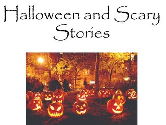 Halloween and Scary Stories ESL