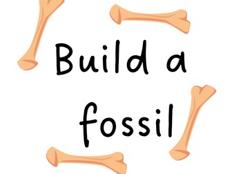 Build a Dinosaur Fossil