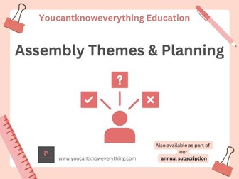 Assembly Plan - Peace, Conflict and Choosing Respect