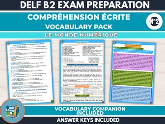 DELF B2 French Reading - Digital World