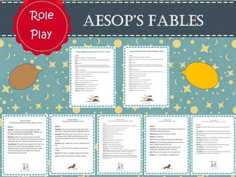 Aesop's Fable Role Play / Drama