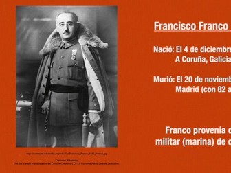A Level Spanish: ¿Quién fue Franco?