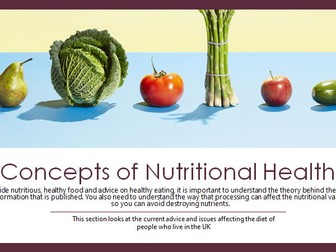 Unit 19 Nutritional Health Level 3