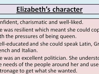 Early Elizabethan England Queen, Government and Religion