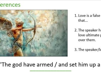 Developing Inferences using Song: Love Armed by Aphra Behn