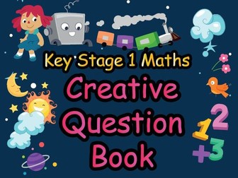 Creative Colouring KS1 Maths Book (PDF) 120+ pgs